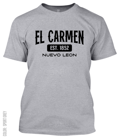 El Carmen, Nuevo Leon Athletic T-Shirt