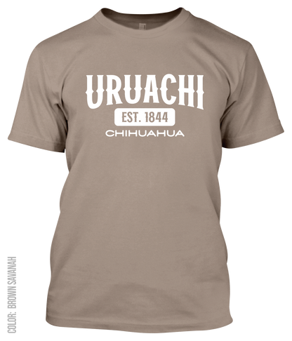 Uruachi, Chihuahua Athletic T-Shirt