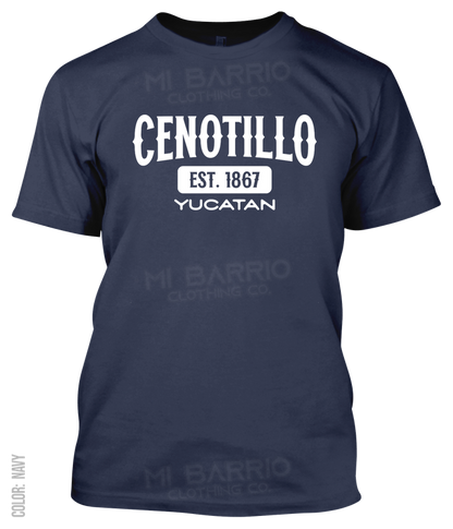 Cenotillo, Yucatan Athletic T-Shirt