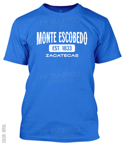 Monte Escobedo, Zacatecas Athletic T-Shirt