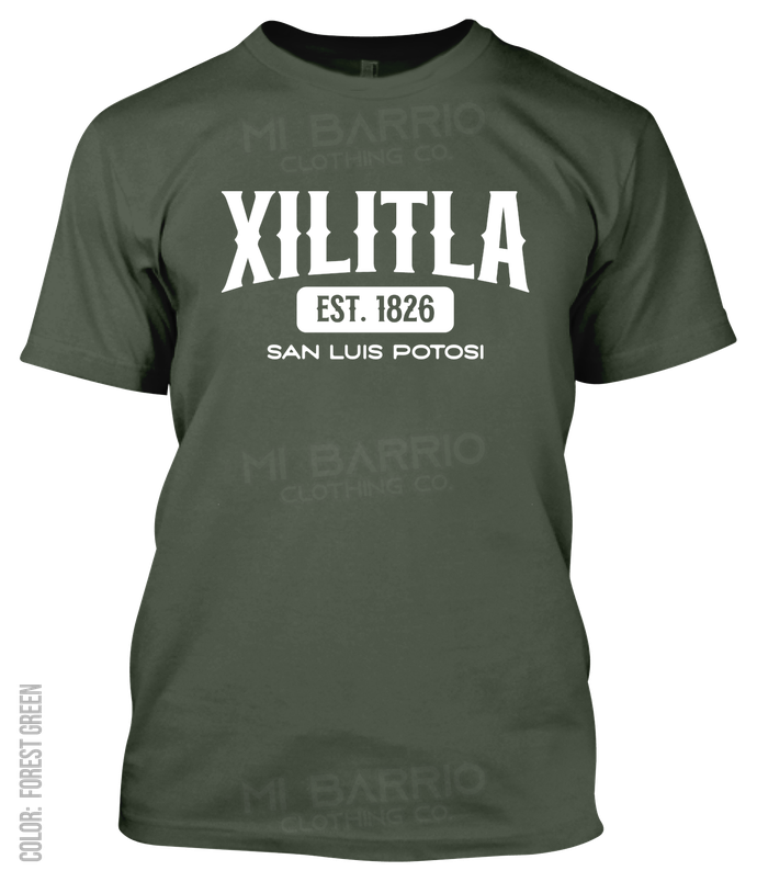Xilitla, San Luis Potosi Athletic T-Shirt
