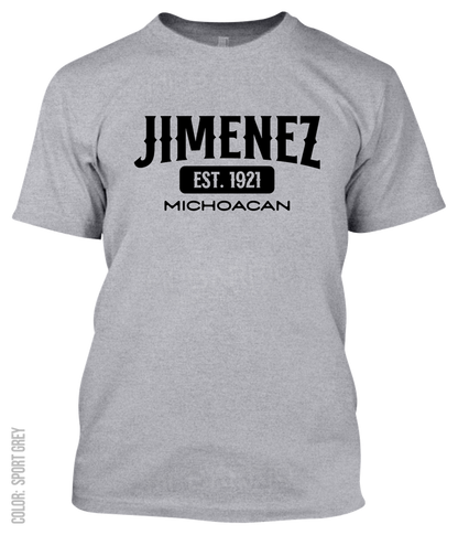 Jimenez, Michoacan Athletic T-Shirt