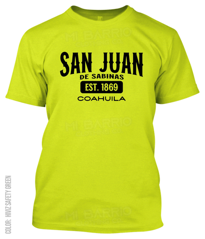 San Juan De Sabinas, Coahuila Athletic T-Shirt