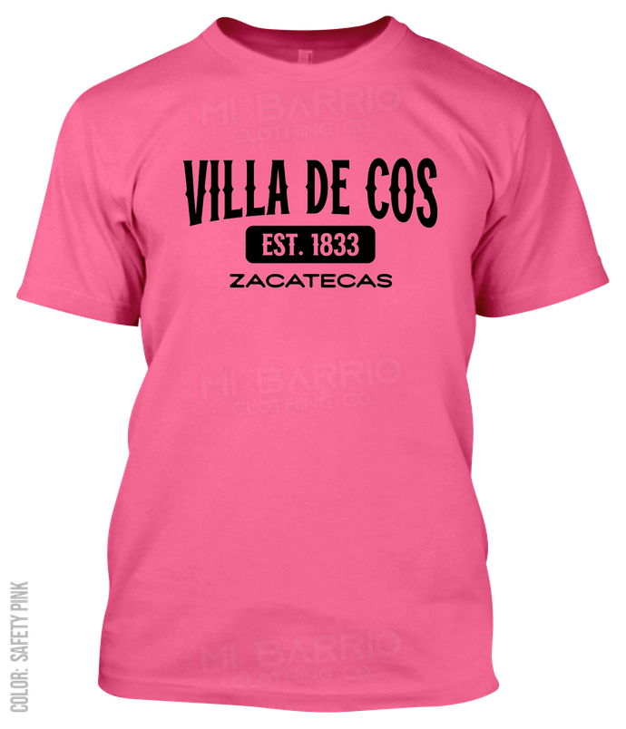 Villa De Cos, Zacatecas Athletic T-Shirt