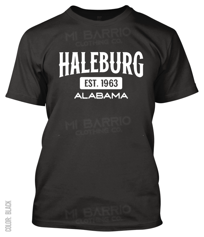 Haleburg, Alabama Athletic T-Shirt