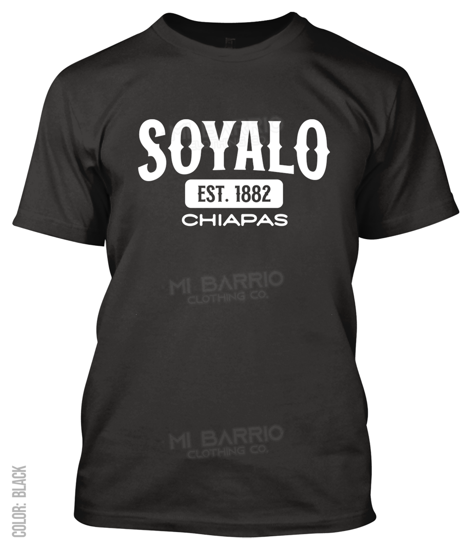 Soyalo, Chiapas Athletic T-Shirt
