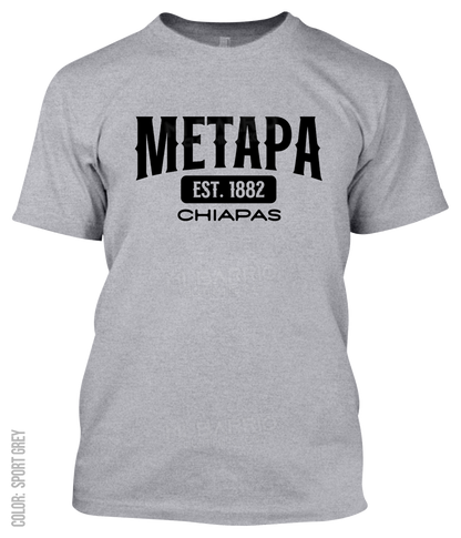 Metapa, Chiapas Athletic T-Shirt