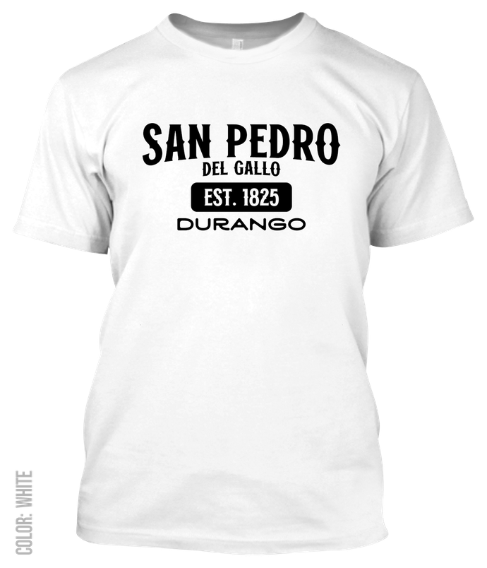 San Pedro Del Gallo, Durango Athletic T-Shirt