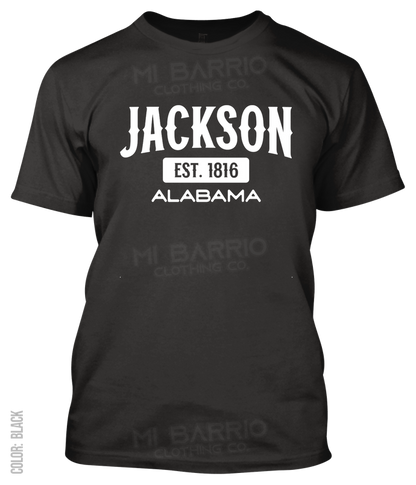 Jackson, Alabama Athletic T-Shirt