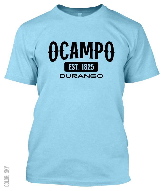 Ocampo, Durango Athletic T-Shirt