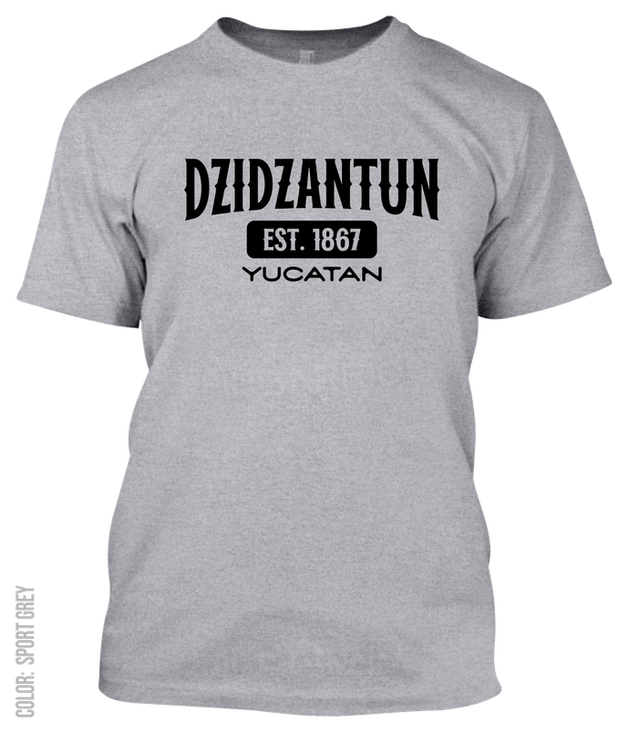 Dzidzantun, Yucatan Athletic T-Shirt
