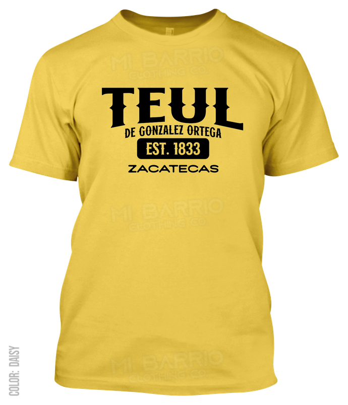 Teul De Gonzalez Ortega, Zacatecas Athletic T-Shirt