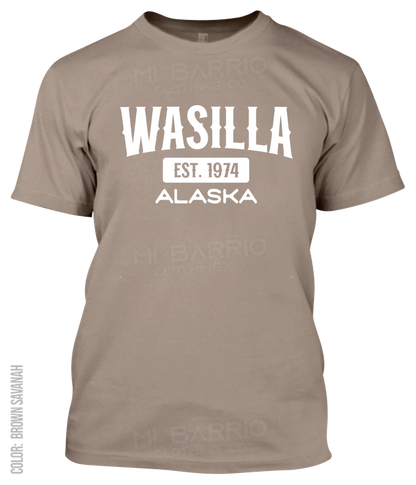 Wasilla, Alaska Athletic T-Shirt