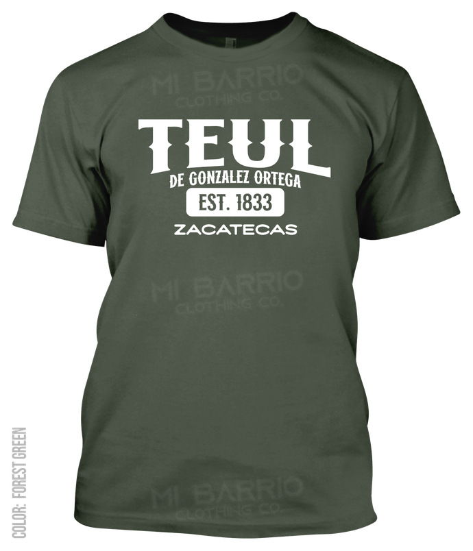 Teul De Gonzalez Ortega, Zacatecas Athletic T-Shirt