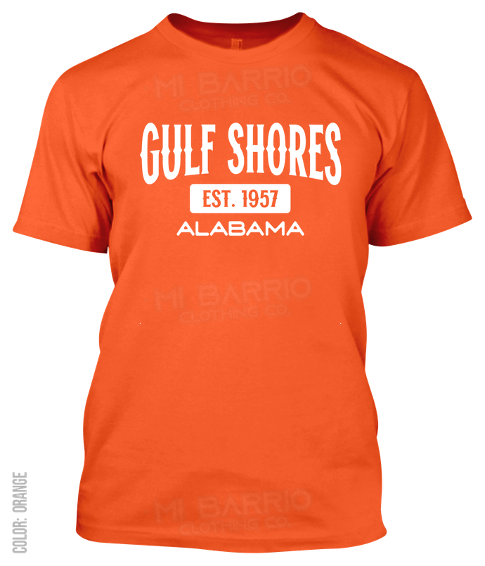 Gulf Shores, Alabama Athletic T-Shirt