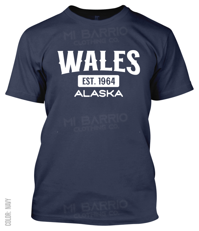 Wales, Alaska Athletic T-Shirt