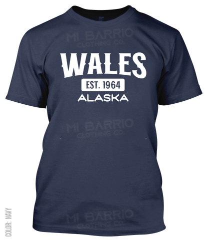 Wales, Alaska Athletic T-Shirt