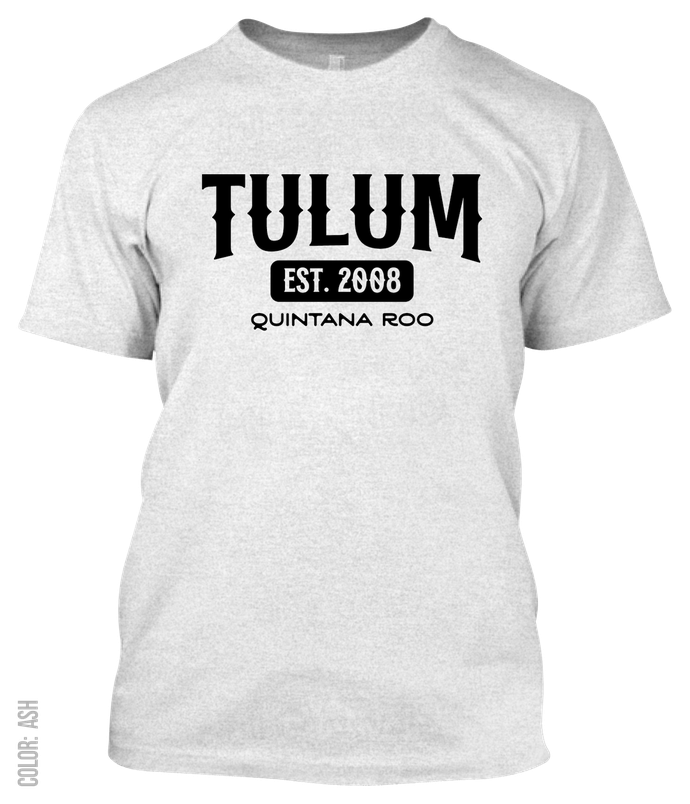 Tulum, Quintana Roo Athletic T-Shirt