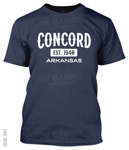 Concord, Arkansas Athletic T-Shirt