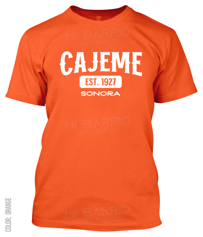 Cajeme, Sonora Athletic T-Shirt