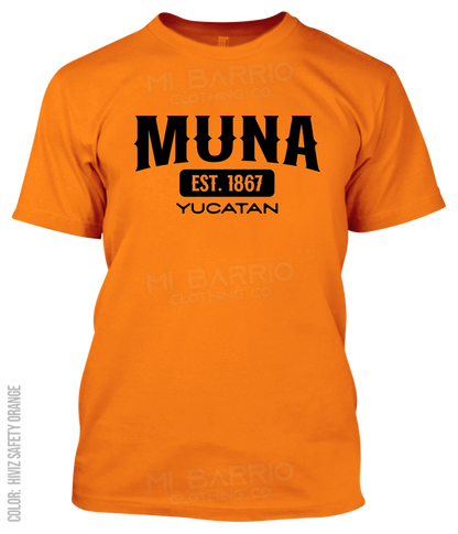 Muna, Yucatan Athletic T-Shirt