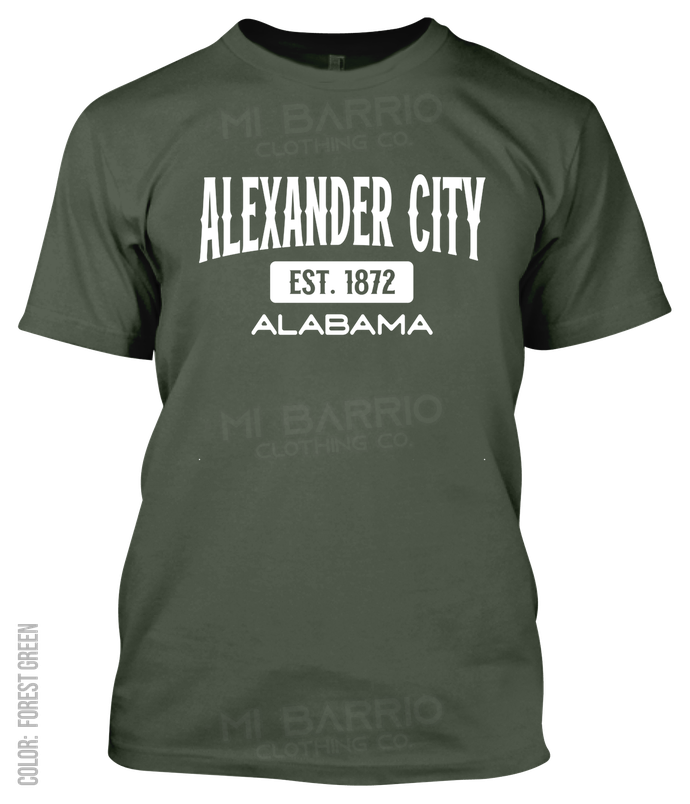 Alexander City, Alabama Athletic T-Shirt