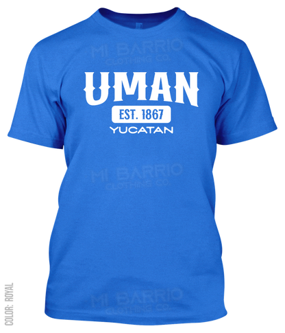 Uman, Yucatan Athletic T-Shirt