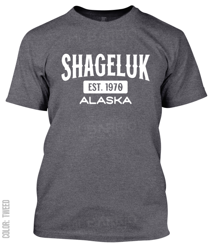 Shageluk, Alaska Athletic T-Shirt