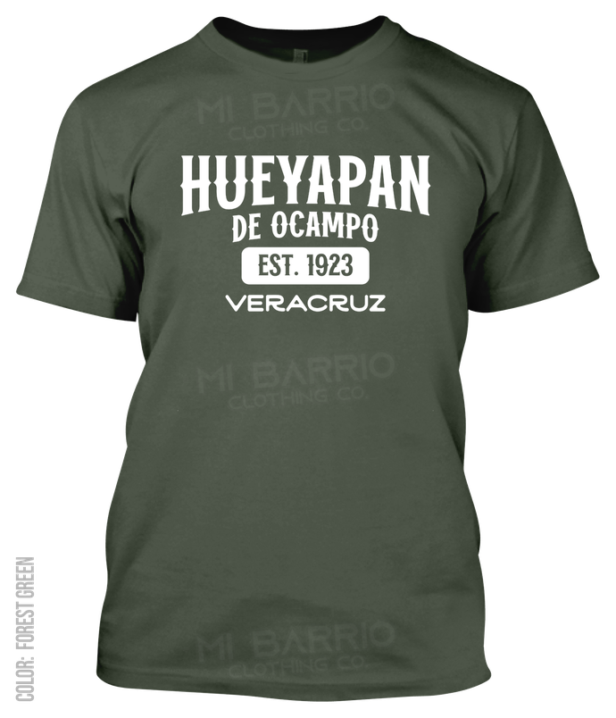 Hueyapan De Ocampo, Veracruz Athletic T-Shirt