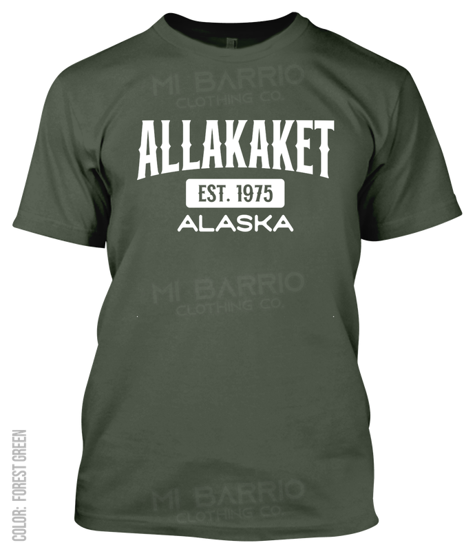 Allakaket, Alaska Athletic T-Shirt