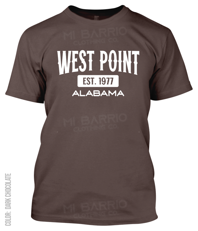 West Point, Alabama Athletic T-Shirt
