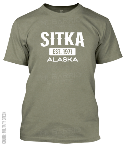 Sitka, Alaska Athletic T-Shirt
