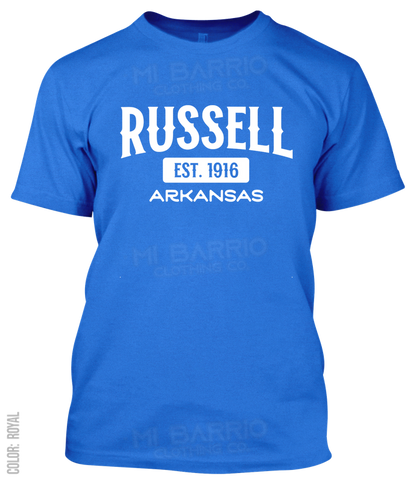 Russell, Arkansas Athletic T-Shirt