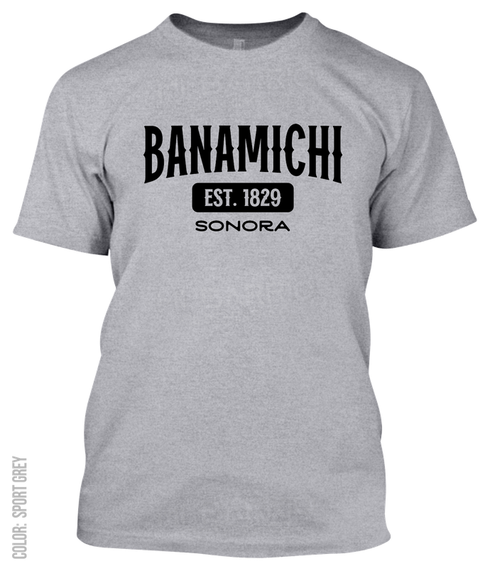 Banamichi, Sonora Athletic T-Shirt