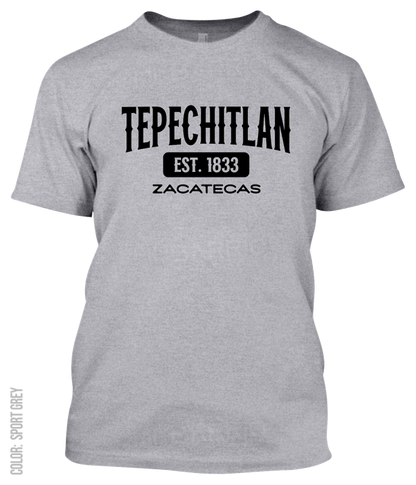 Tepechitlan, Zacatecas Athletic T-Shirt