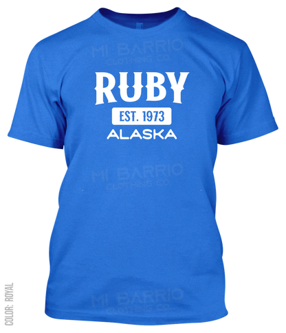 Ruby, Alaska Athletic T-Shirt