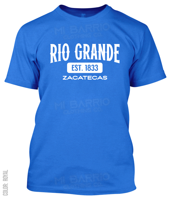 Rio Grande, Zacatecas Athletic T-Shirt