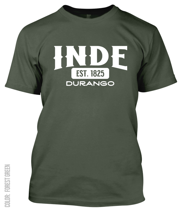 Inde, Durango Athletic T-Shirt