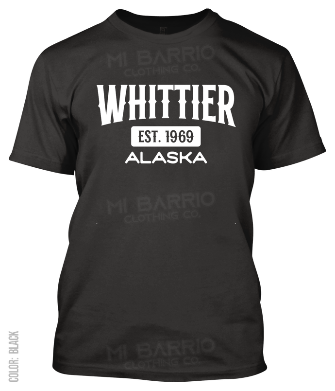 Whittier, Alaska Athletic T-Shirt