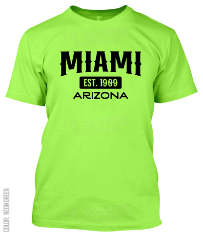 Miami, Arizona Athletic T-Shirt