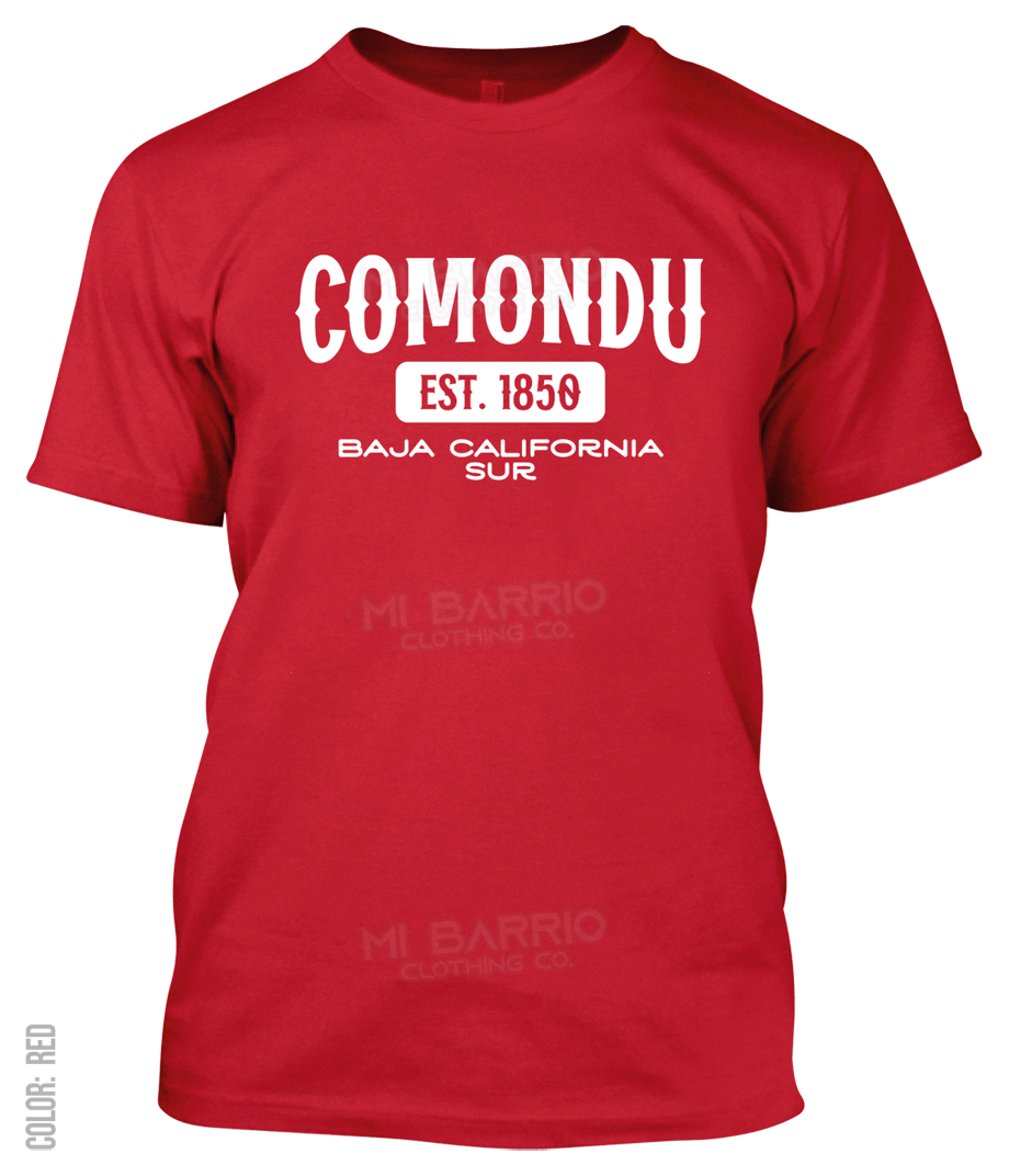 Comondu, Baja California Sur Athletic T-Shirt