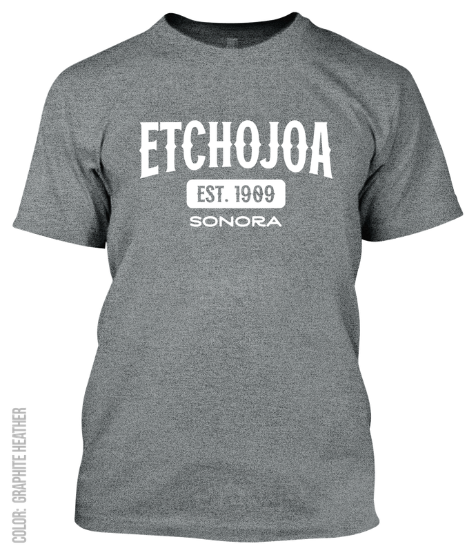 Etchojoa, Sonora Athletic T-Shirt