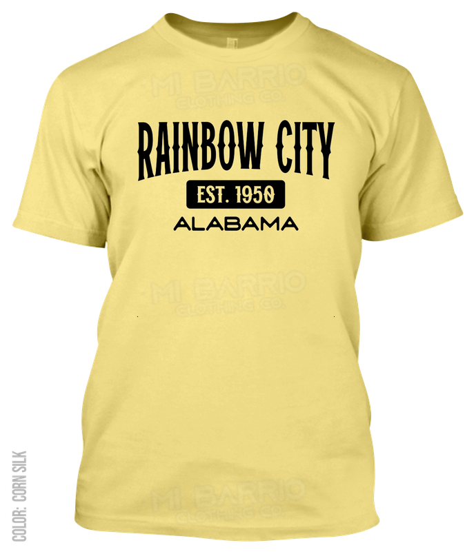 Rainbow City, Alabama Athletic T-Shirt