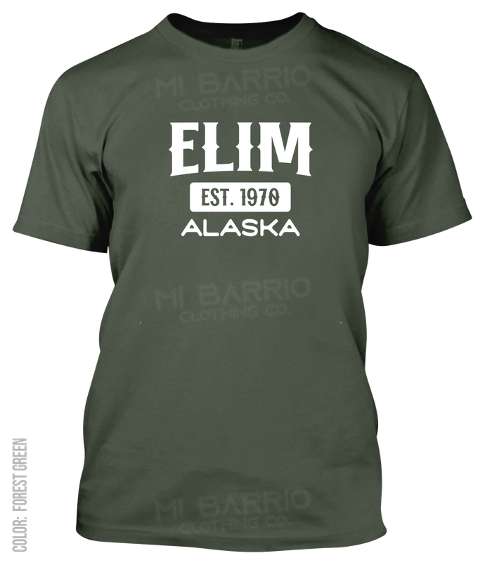 Elim, Alaska Athletic T-Shirt