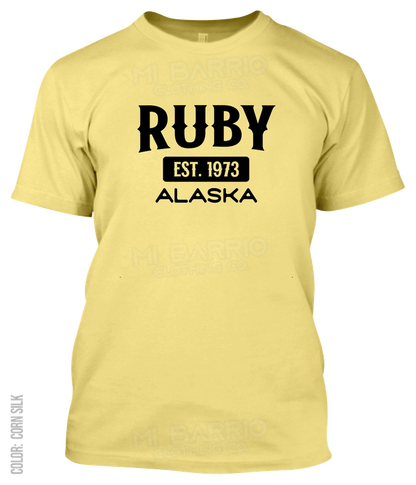 Ruby, Alaska Athletic T-Shirt