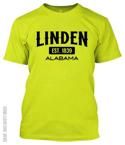 Linden, Alabama Athletic T-Shirt