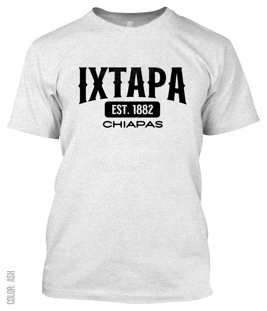 Ixtapa, Chiapas Athletic T-Shirt