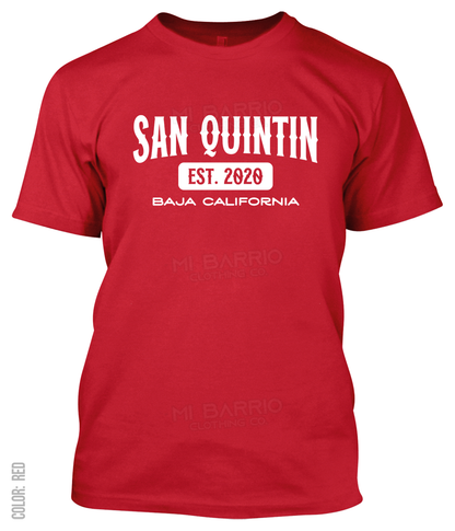San Quintin, Baja California Athletic T-Shirt
