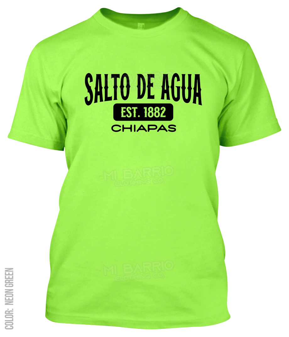 Salto De Agua, Chiapas Athletic T-Shirt