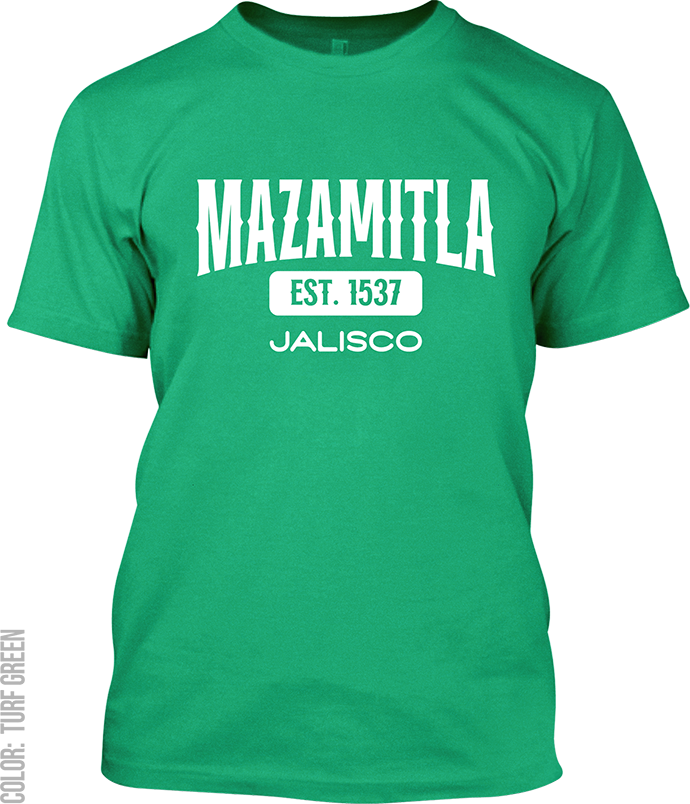 Mazamitla, Jalisco Athletic T-Shirt
